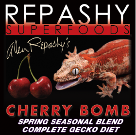 Repashy Diète Bombe Cerise Mélange saisonier - Cherry Bomb Gecko Diet - Seasonal Blend