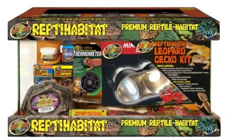 Zoomed Kit ReptiHabitat pour gecko leopard 20X10X12" Leopard Gecko Kit