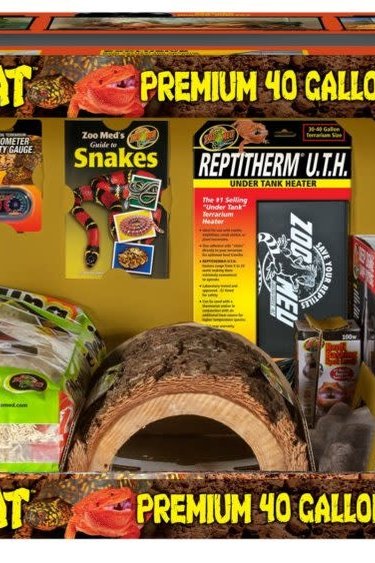 Zoomed 40 Gallon ReptiHabitat™ Snake Kit 36X18X18"