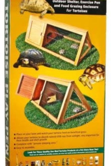 Zoomed Aire de jeu pour tortue terrestre 19"x16"x39"