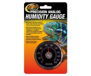 Zoo Med Dual Analog Terrarium Thermometer/Humidity Gauge