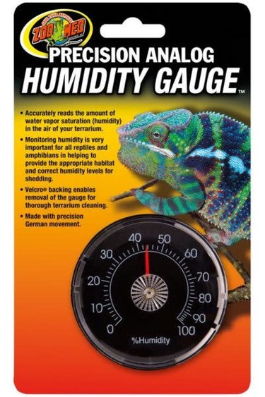 Zoomed Precision Analog Humidity Gauge