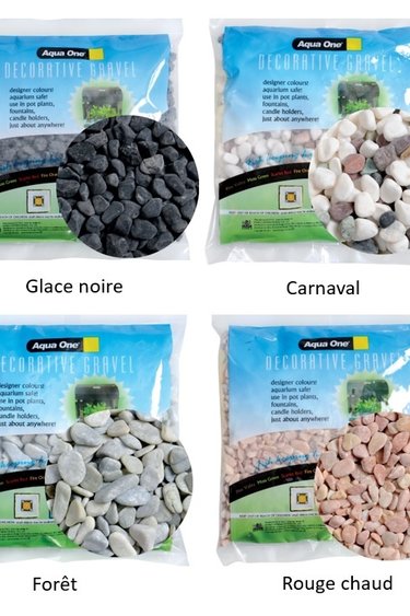 Aqua One AQUA ONE Gravier décoratif - Decorative Gravel