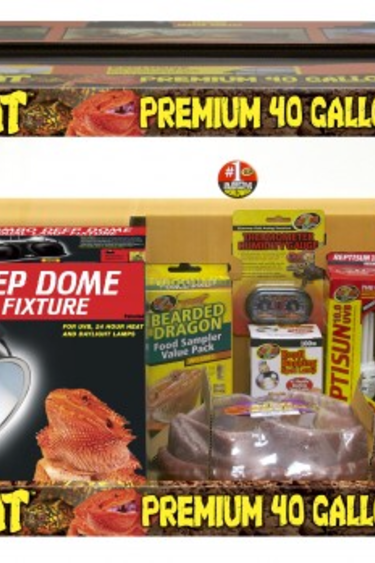 Zoomed ZOO MED Z963 Ensemble ReptiHabitat pour jeune dragon barbu 36X18X18 NT-B40"