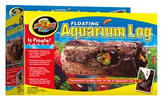 Zoomed Floating Aquarium Log