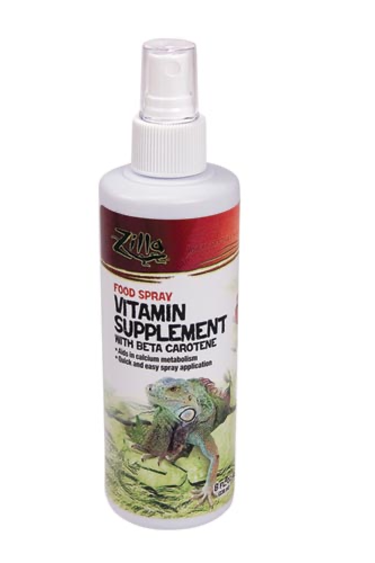 Zilla 8 oz - Vitamin Supplement Food Spray