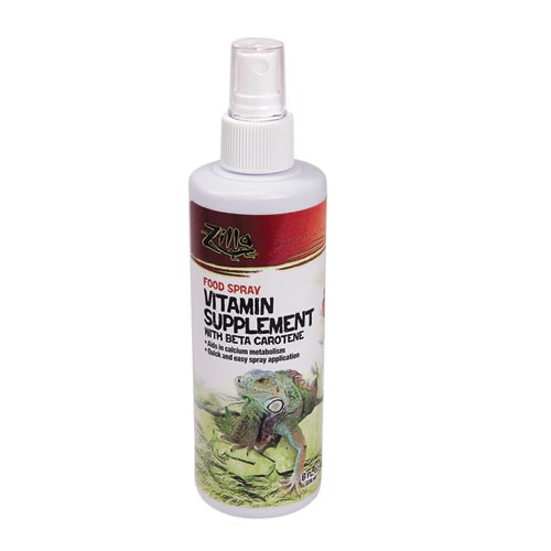 Zilla 8 oz - Vitamin Supplement Food Spray