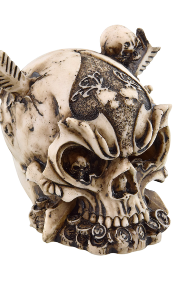 Treasures underwater Warrior skull