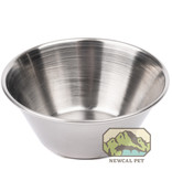 NewCal Pets Bol en acier inoxydable 1.5 oz - Stainless Steel Feeding Cup 1.5oz