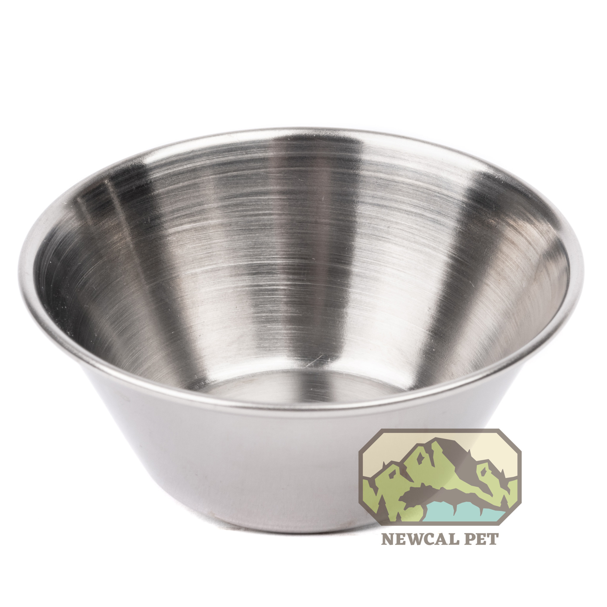 NewCal Pets 1.5oz Stainless Steel Feeding Cup