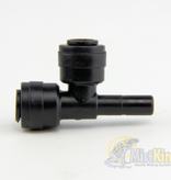 MistKing Union run en T 1/4" - Value 1/4" run Tee Union