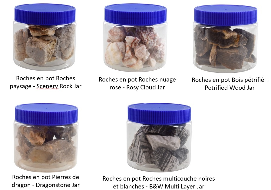 Feller Stone FELLER STONE Roches en pot