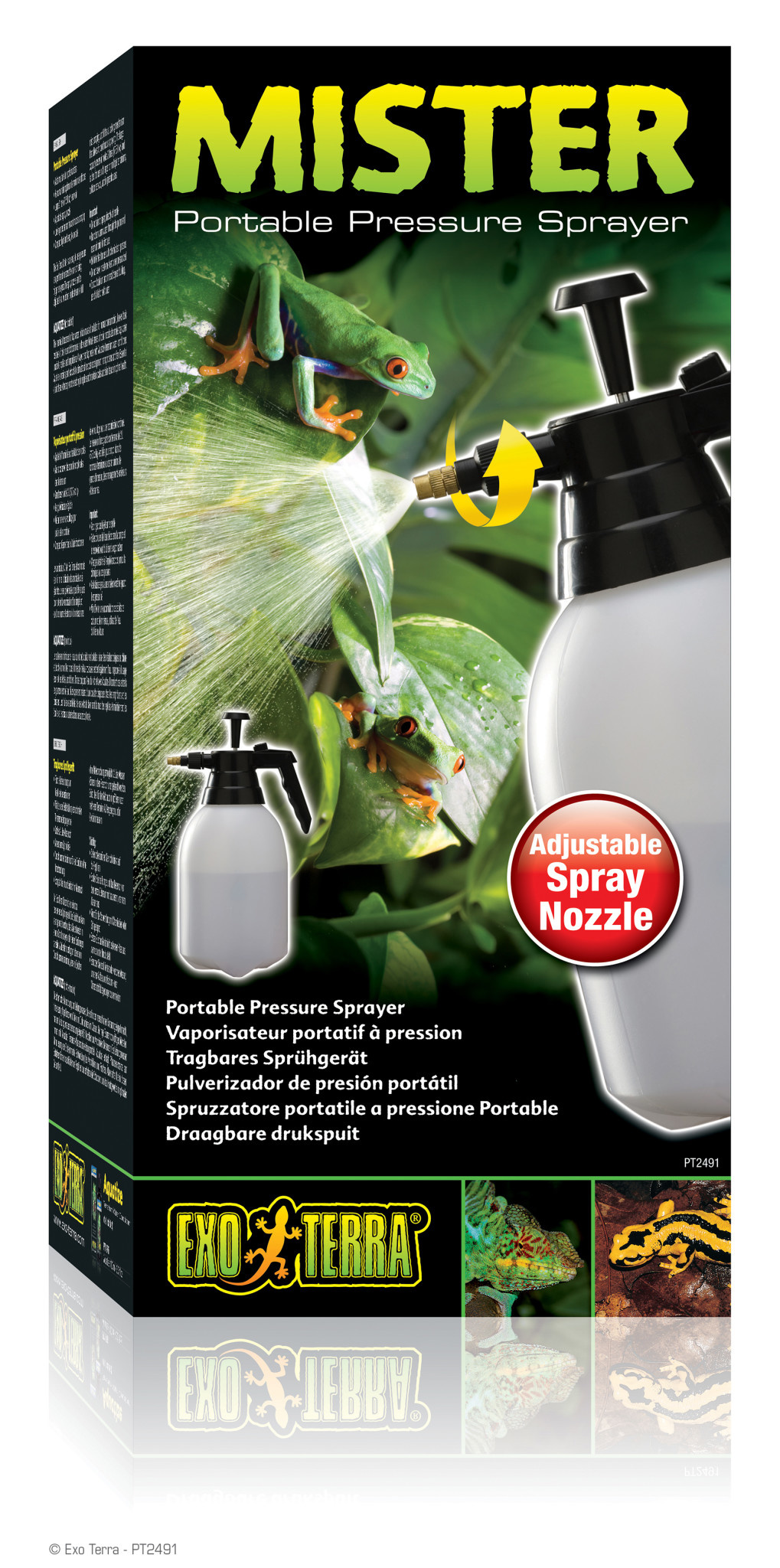 Exoterra Mister / Portable Pressure Sprayer 2 pounds