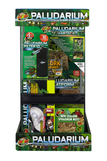 Zoomed ZOO MED 78265 Ensemble d'habitat paludarium 12'' x 12'' x 24''