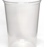 Magazoo Slightly Opaque 4.5" non-punched Deli Cup, 32 oz.