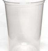 Magazoo Pot 32 oz légèrement opaque Pot1/ Slightly Opaque 4.5" non-punched Deli Cup, 32 oz.