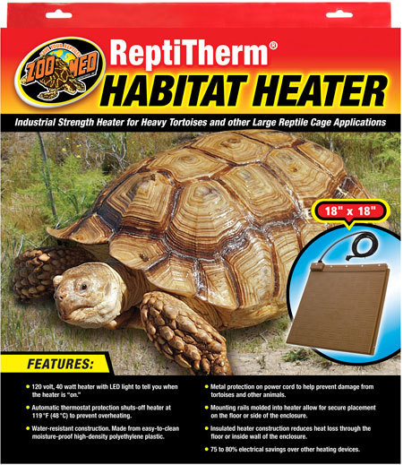 Zoomed Chauffe habitat : 18"x18" - Habitat Heater