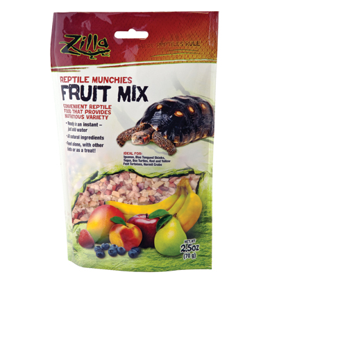 Zilla ZILLA 13896 Reptile Munchies - Mélange de fruits - 2.5 oz