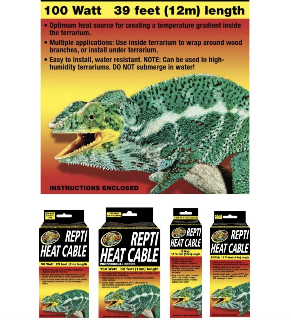 Zoomed ZOO MED Câble chauffant