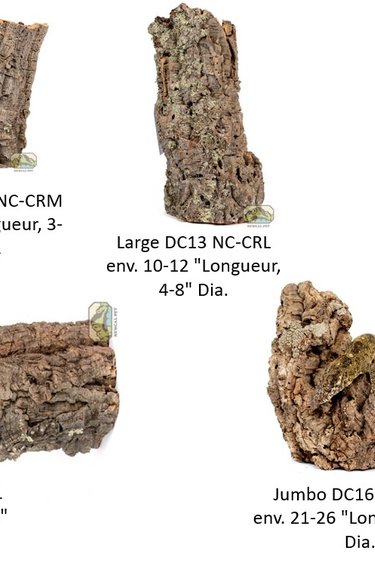 NewCal Pets NEWCAL Écorce ronde naturelle