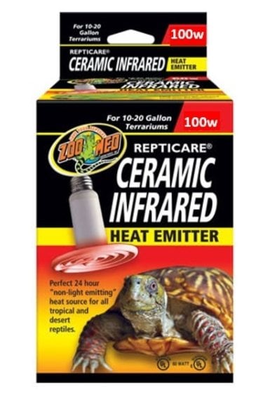 Zoomed Émetteur d'infrarouge en céramique / ReptiCare® Ceramic Infrared Heat Emitter