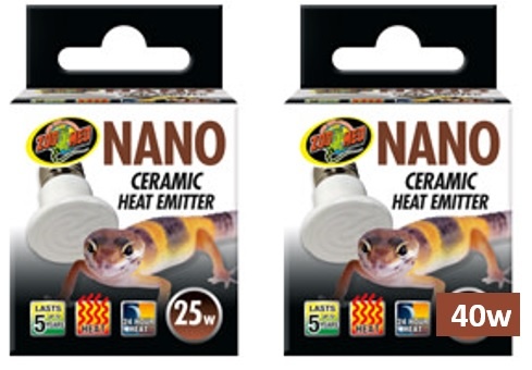 Zoomed ZOO MED Émetteur d'infrarouge nano en céramique