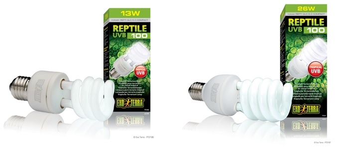 Exoterra Reptile UVB100 / Tropical Terrarium Bulb