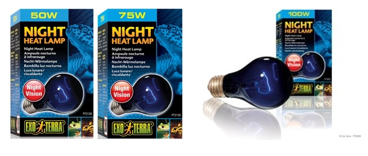 Exoterra EXO TERRA Ampoule incandescente clair de lune