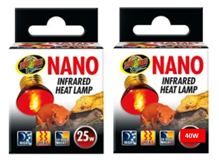Zoomed Ampoule Nano infrarouge - Nano Infrared Heat Lamp