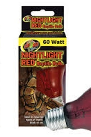 Zoomed Nighlight Red Bulb