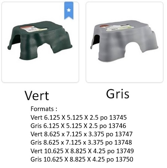 Zilla ZILLA Cachette en plastique durable