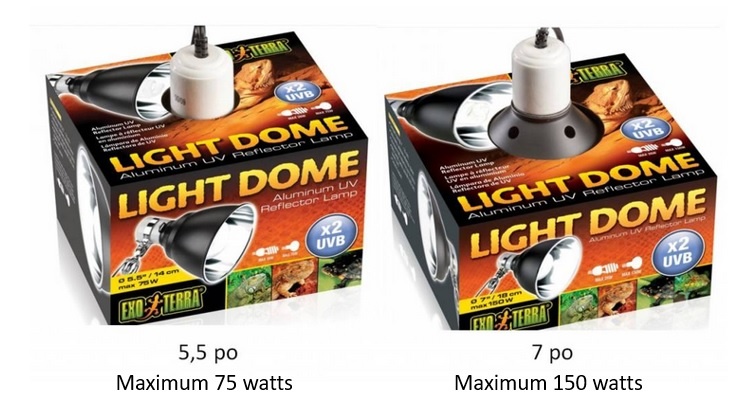 Exoterra Lampe dôme – Light dome