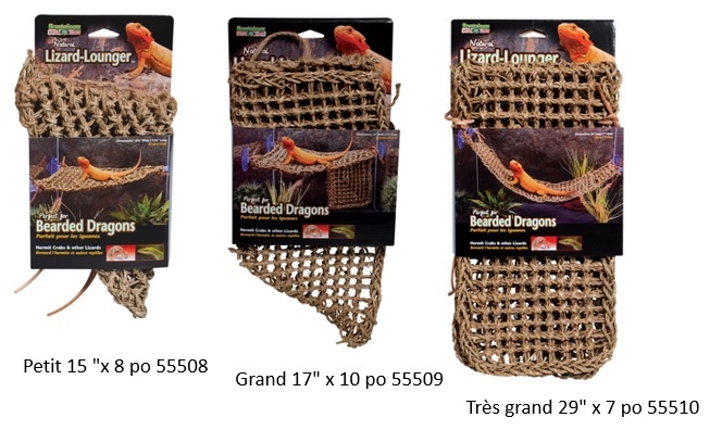 Penn plax PENN PLAX Chaise longue pour reptiles Hamac