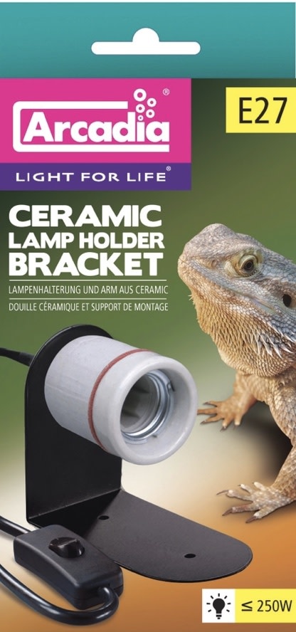 Arcadia D3 Ceramic Pro Lamp Bracket Set with Switch