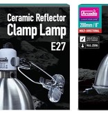 Arcadia Lampe en céramique à pince avec réflecteur - Ceramic dome reflector clamp lamp