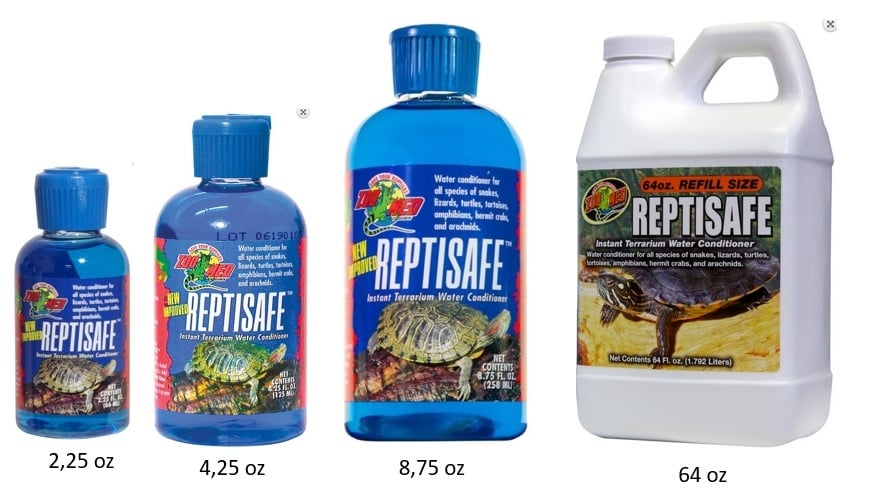 Zoomed Conditionneur d'eau pour reptile - ReptiSafe Water Conditioner