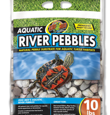 Zoomed Aquatic River Pebbles