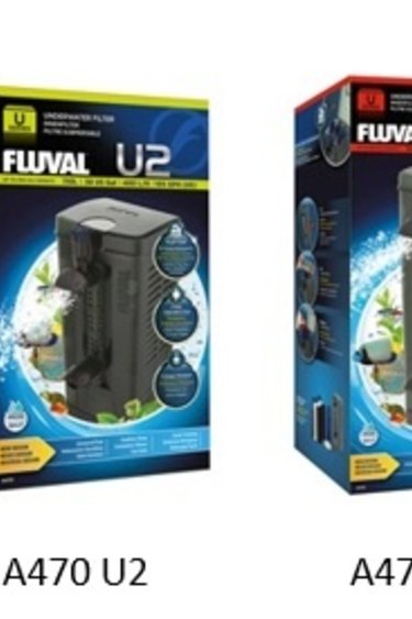 Fluval U series submersible filter