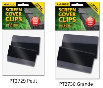 Exoterra EXO TERRA Fixation pour couvercle en grillage