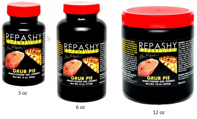 Repashy REPASHY Prémélange de gel d'insecte pour reptile insectivore