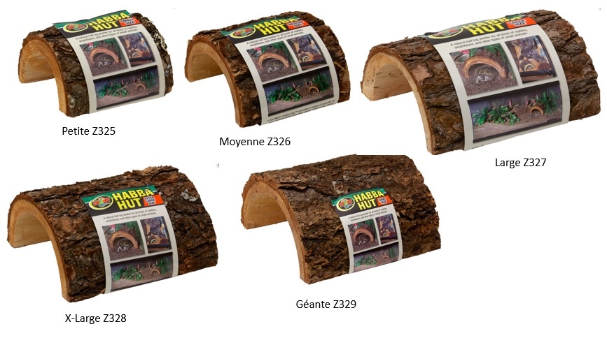 Zoomed ZOO MED Hutte Habba