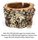 NewCal Pets NEWCAL Jardinière en liège et nichoir pour reptiles