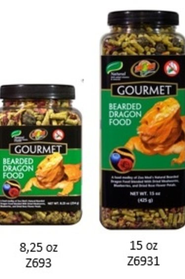 Zoomed ZOO MED Nourr. "Gourmet" pour dragon barbu