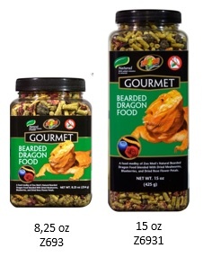 Zoomed Gourmet Bearded Dragon Food