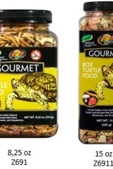 Zoomed ZOO MED Nourr. "Gourmet" pour tortue boîte