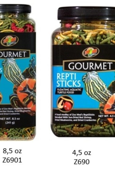 Zoomed ZOO MED Nourr. "Gourmet ReptiSticks" pour tortue aquatique