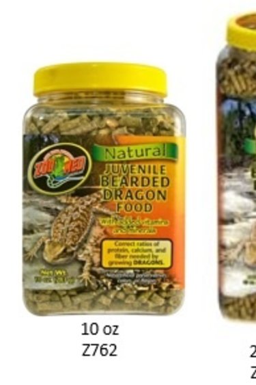 Zoomed Natural Bearded Dragon Food – Juvenile Formula