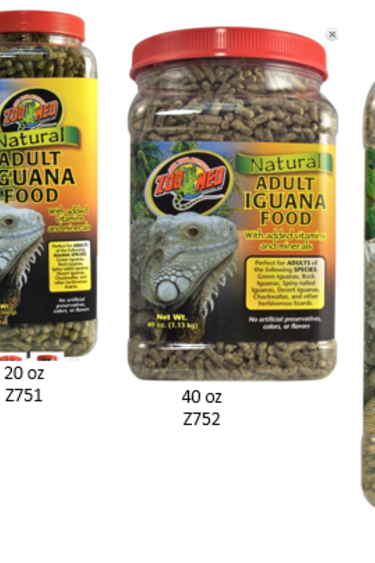 Zoomed Natural Iguana Food – Adult Formula