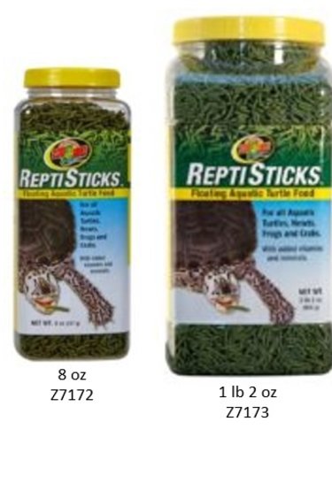 Zoomed ZOO MED Nourr. naturelle flottante pour tortue aqua . Reptisticks