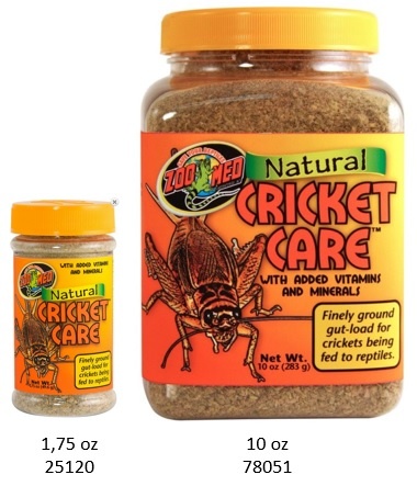 Zoomed Nourriture pour grillon - Natural Cricket Care